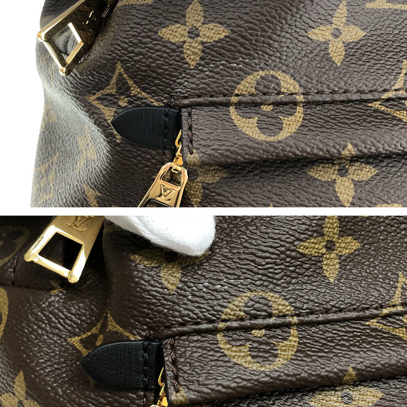 Louis Vuitton Palm Springs Backpack MM Monogram Brown Black - Picture 9 of 12